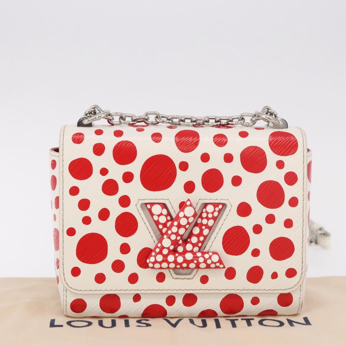 LOUIS VUITTON Epi LVxYK Twist PM Shoulder Bag White M21949 LV Auth 188909SAM