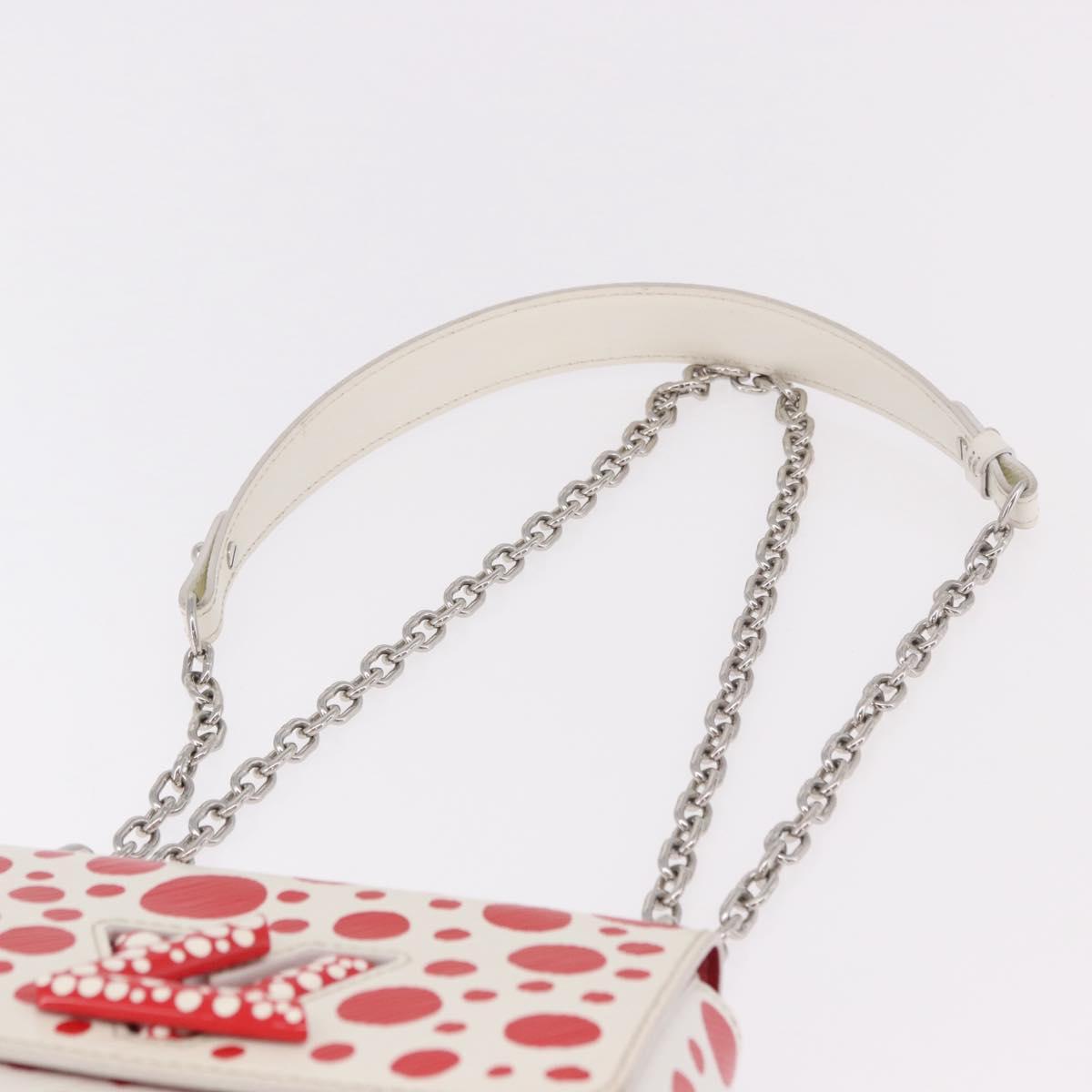 LOUIS VUITTON Epi LVxYK Twist PM Shoulder Bag White M21949 LV Auth 188909SAM