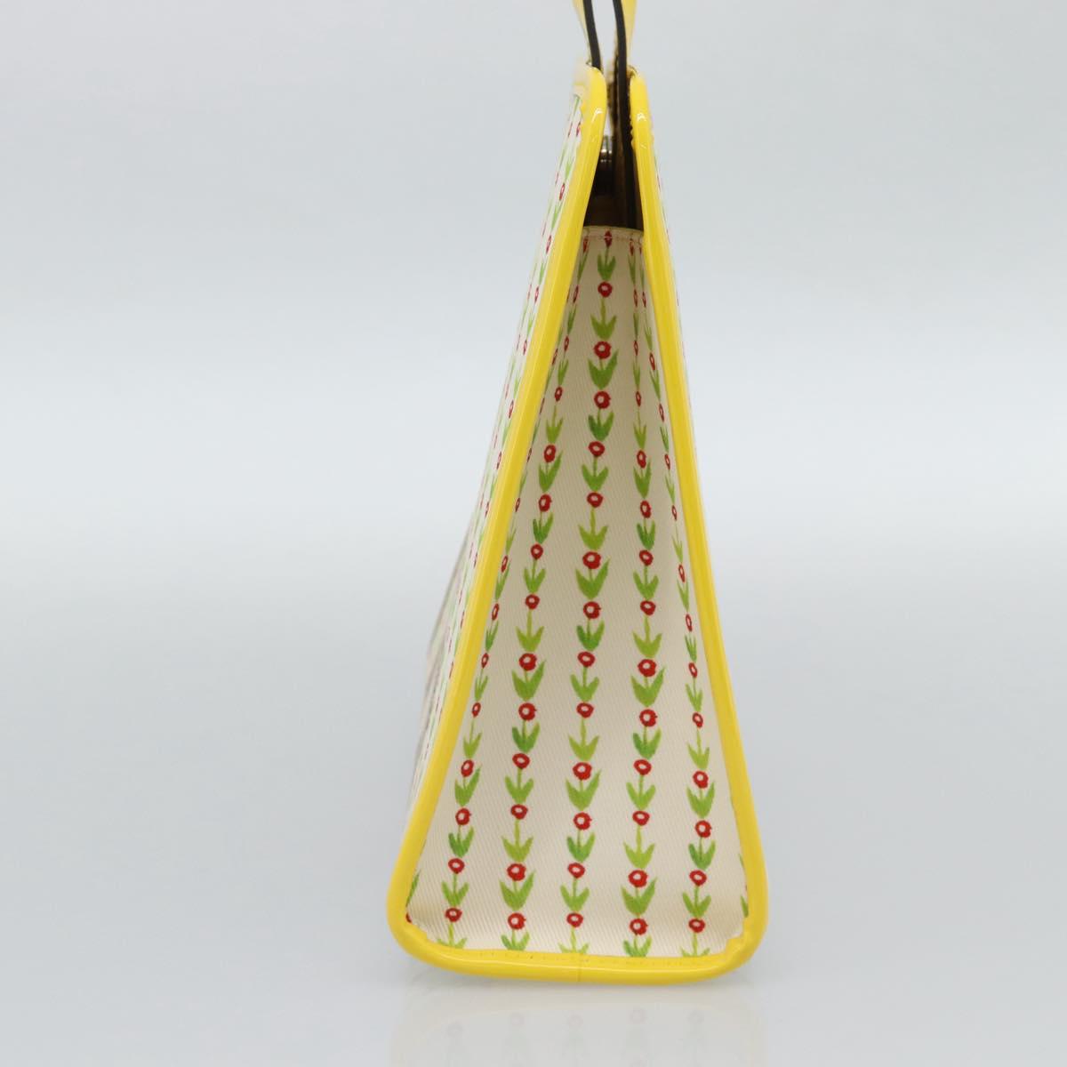 GUCCI Children's Yuko Higuchi Hand Bag Canvas Yellow 605614 Auth 188912M