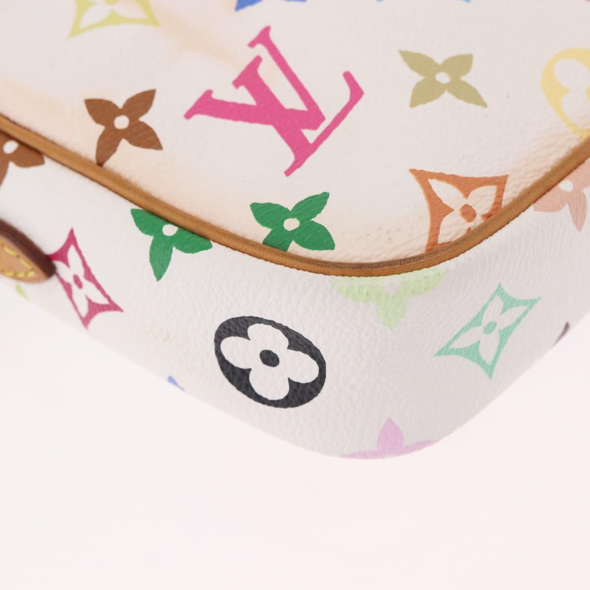 LOUIS VUITTON Monogram Multicolor Lift Shoulder Bag White M40055 LV Auth 188921