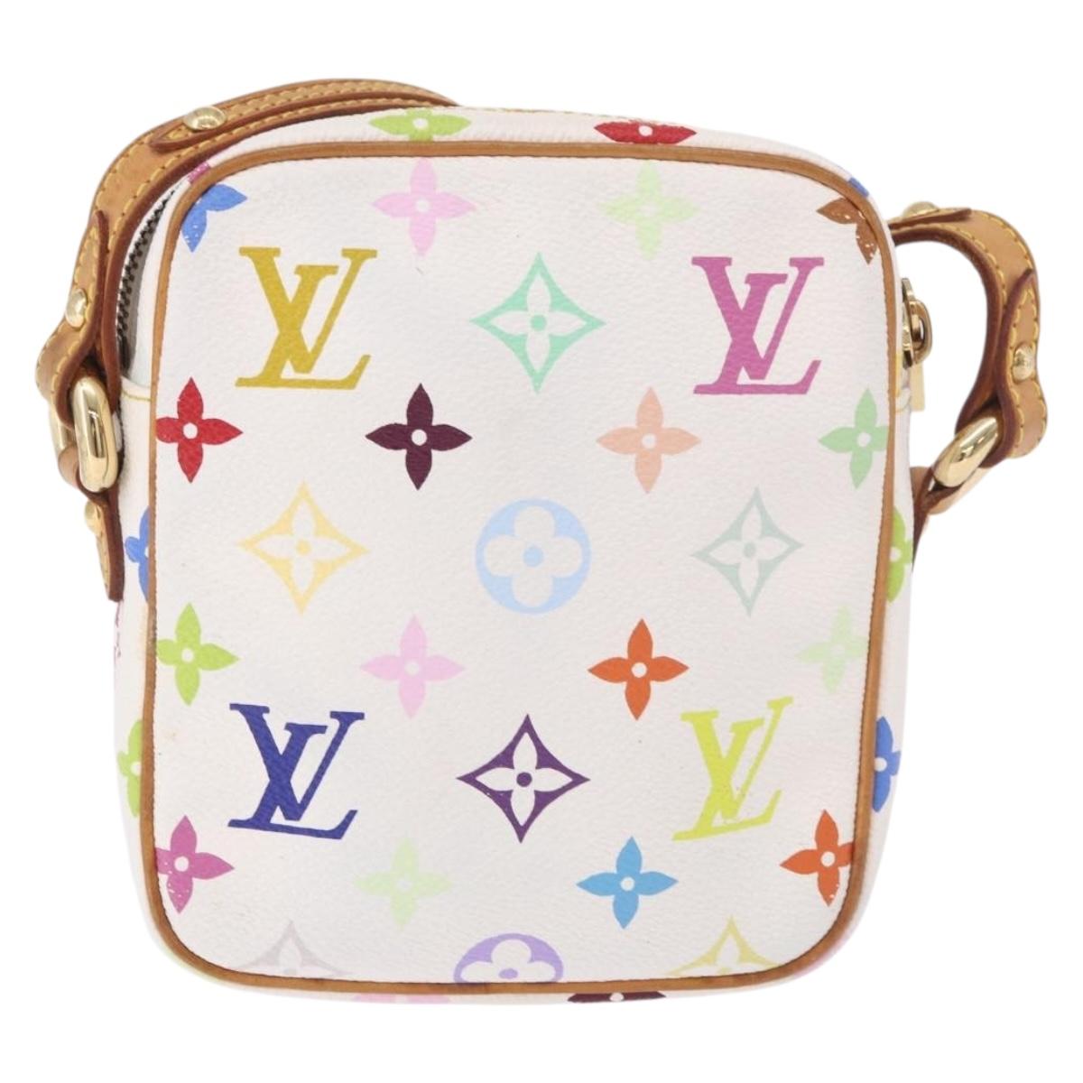 LOUIS VUITTON Monogram Multicolor Lift Shoulder Bag White M40055 LV Auth 188921