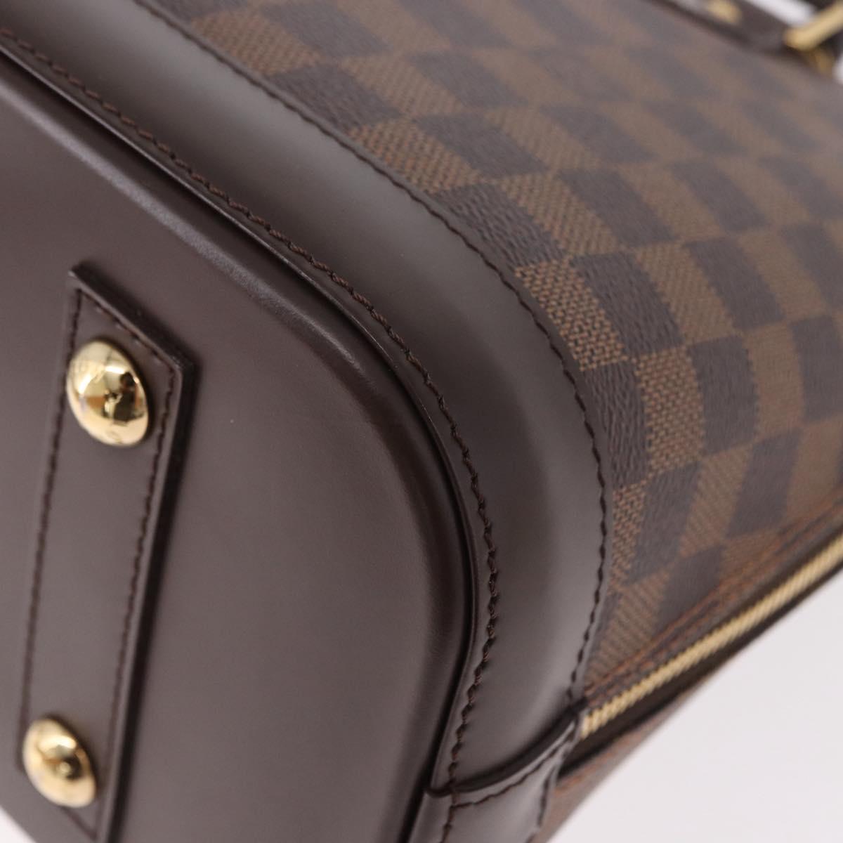 LOUIS VUITTON Damier Ebene Alma PM Hand Bag N53151 LV Auth 188930SAM