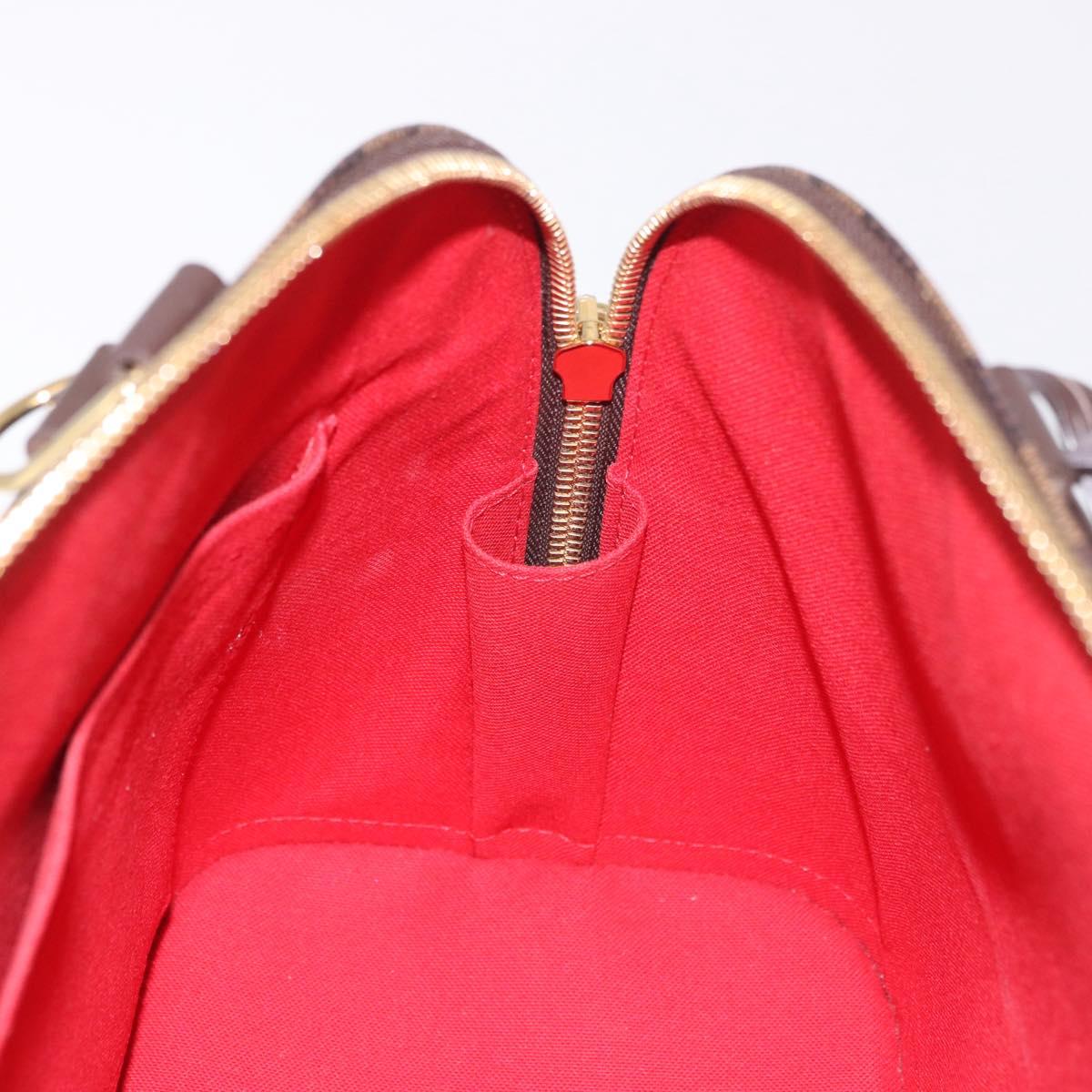 LOUIS VUITTON Damier Ebene Alma PM Hand Bag N53151 LV Auth 188930SAM