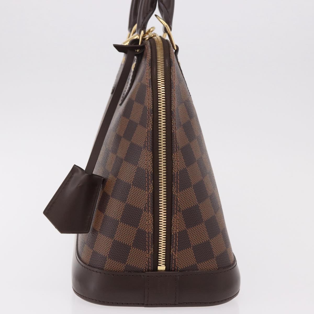 LOUIS VUITTON Damier Ebene Alma PM Hand Bag N53151 LV Auth 188930SAM