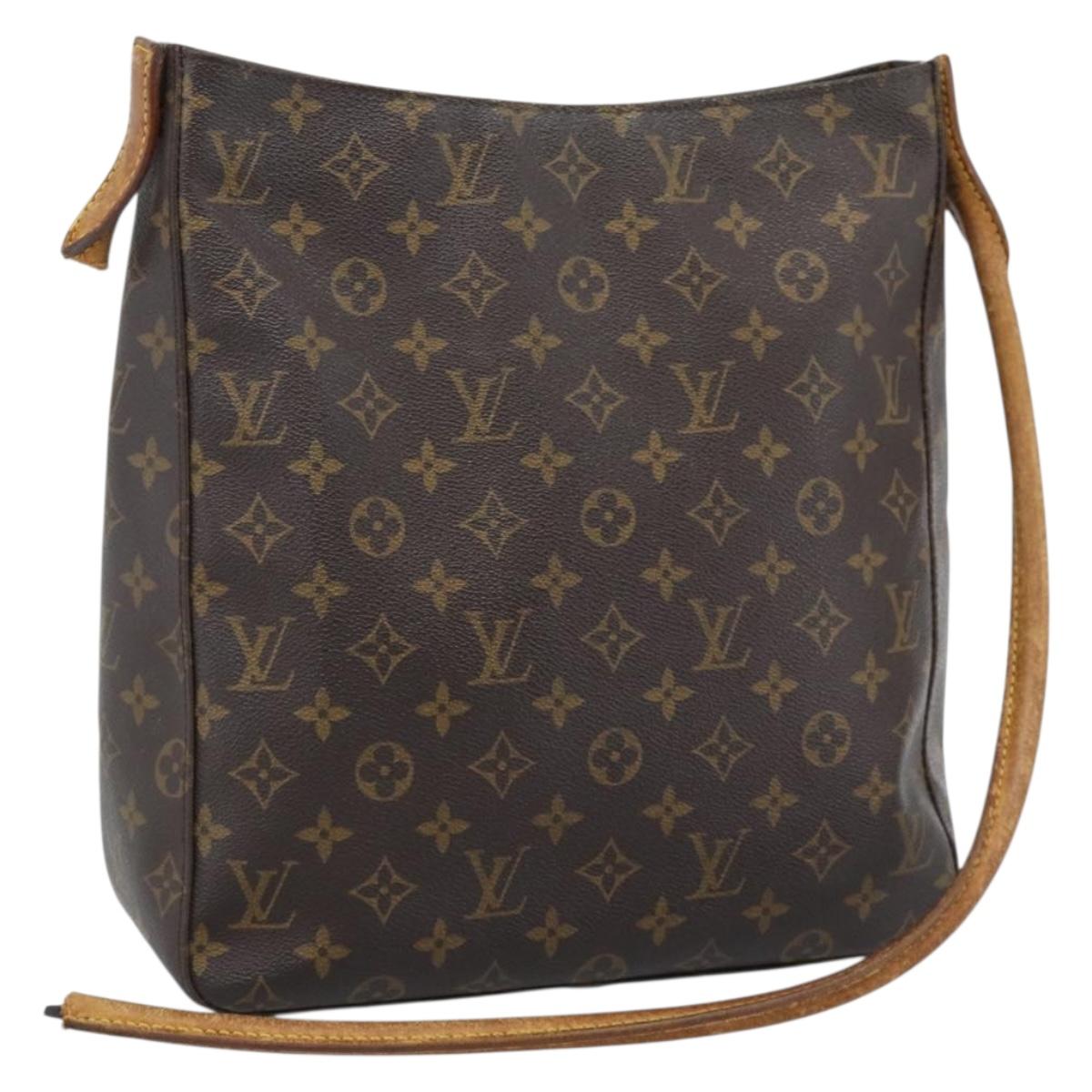 LOUIS VUITTON Monogram Looping GM Shoulder Bag M51145 LV Auth 188936