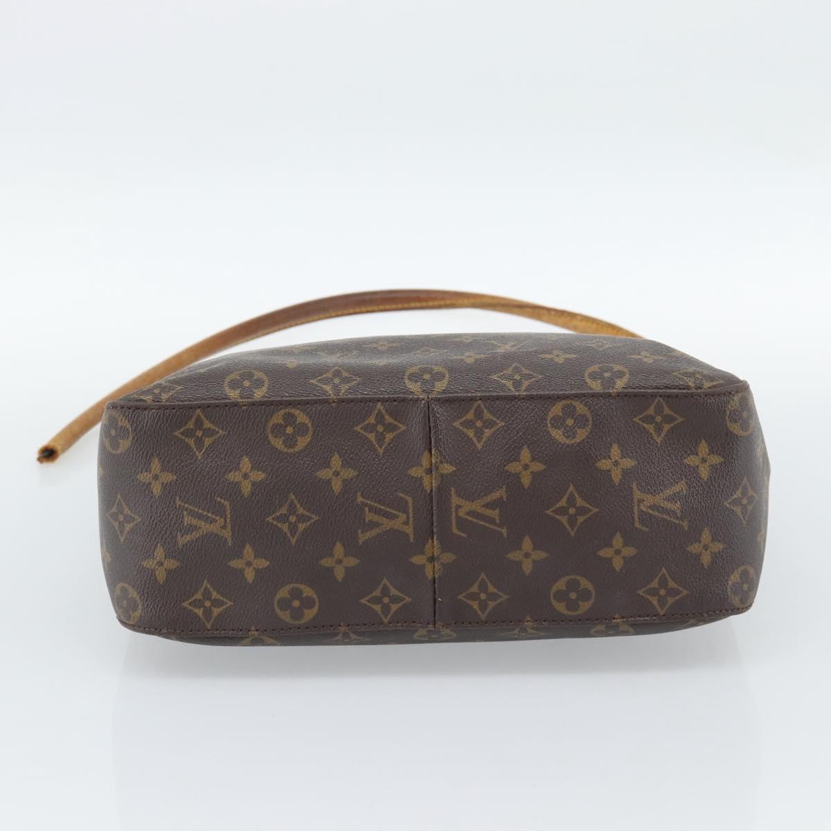LOUIS VUITTON Monogram Looping GM Shoulder Bag M51145 LV Auth 188936