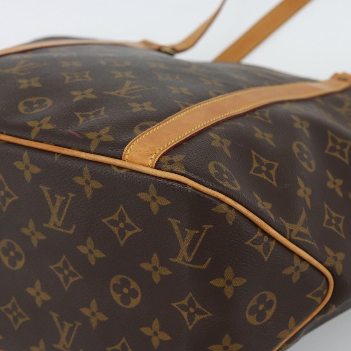 LOUIS VUITTON Monogram Sac Shopping Tote Bag M51108 LV Auth 188937A
