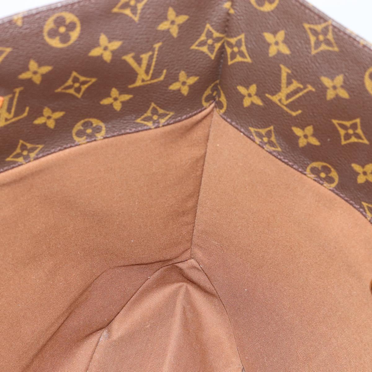 LOUIS VUITTON Monogram Sac Shopping Tote Bag M51108 LV Auth 188937A