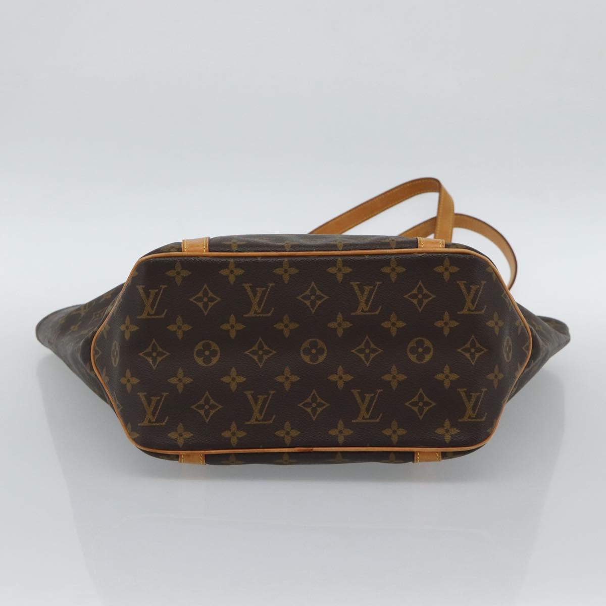 LOUIS VUITTON Monogram Sac Shopping Tote Bag M51108 LV Auth 188937A