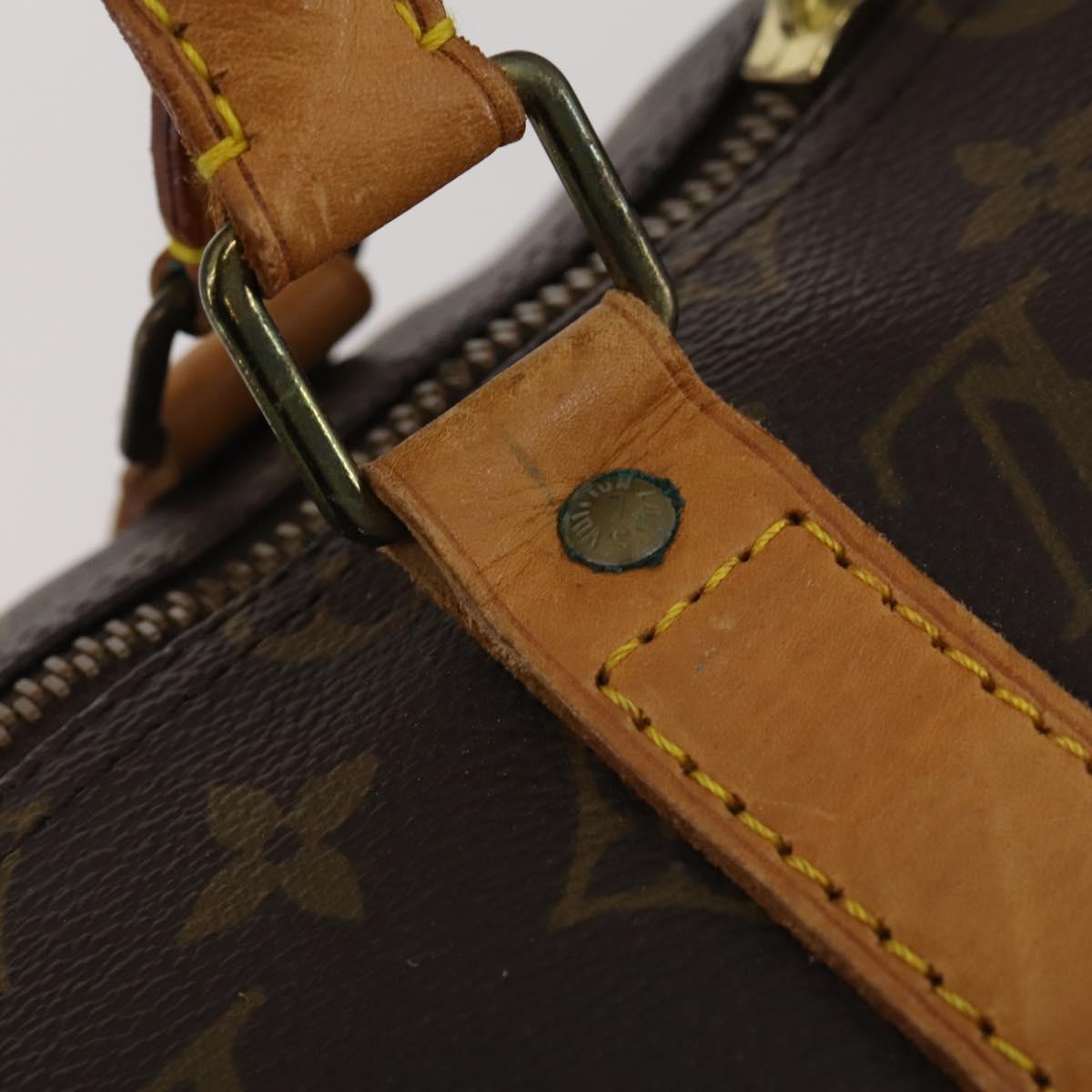 LOUIS VUITTON Monogram Keepall 50 Boston Bag M41426 LV Auth 188940