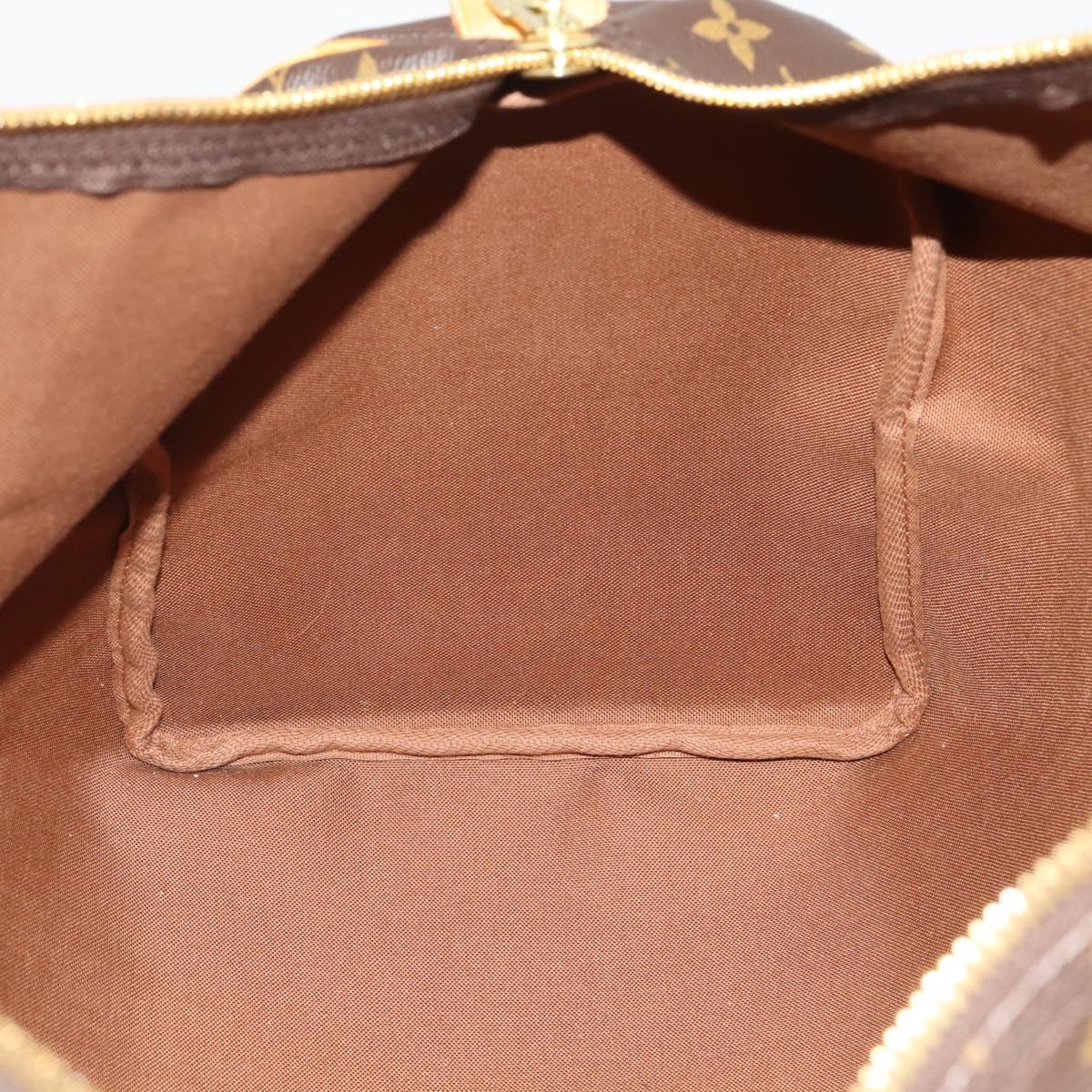 LOUIS VUITTON Monogram Keepall 45 Boston Bag M41428 LV Auth 188941