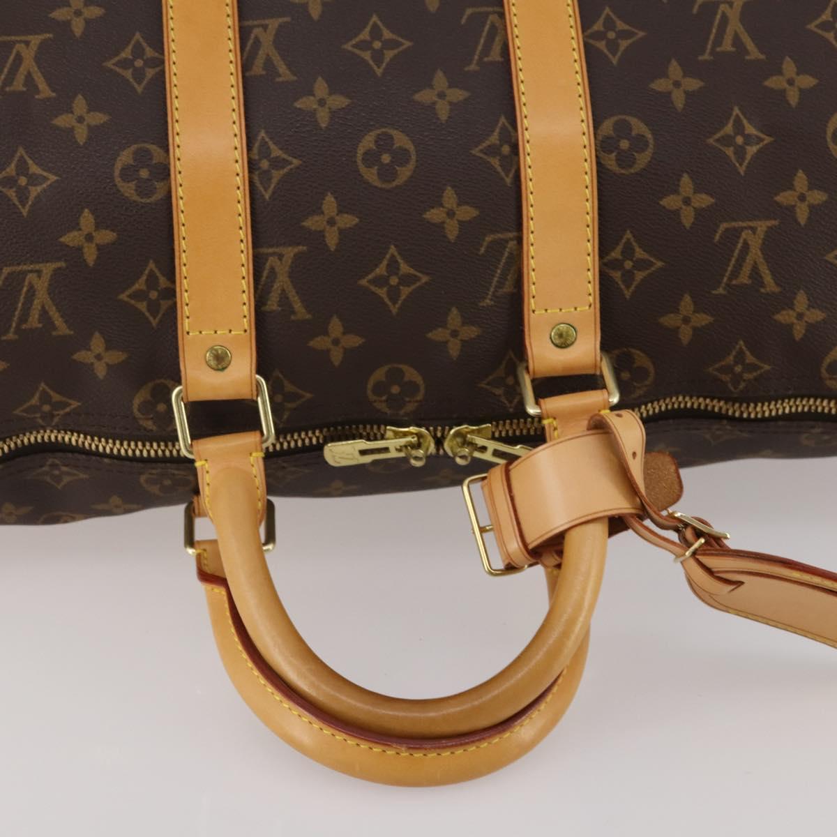 LOUIS VUITTON Monogram Keepall 45 Boston Bag M41428 LV Auth 188941