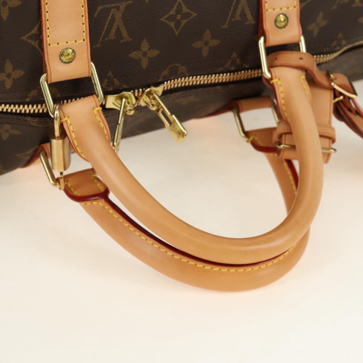 LOUIS VUITTON Monogram Keepall 50 Boston Bag M41426 LV Auth 188942SAV