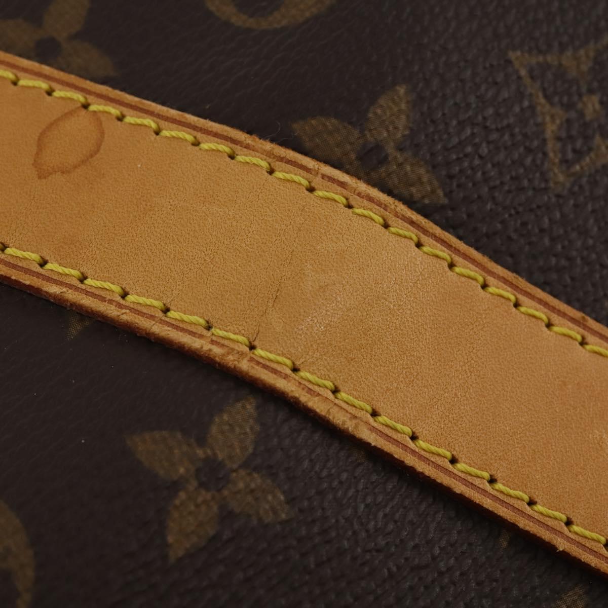 LOUIS VUITTON Monogram Keepall 60 Boston Bag M41422 LV Auth 188943V