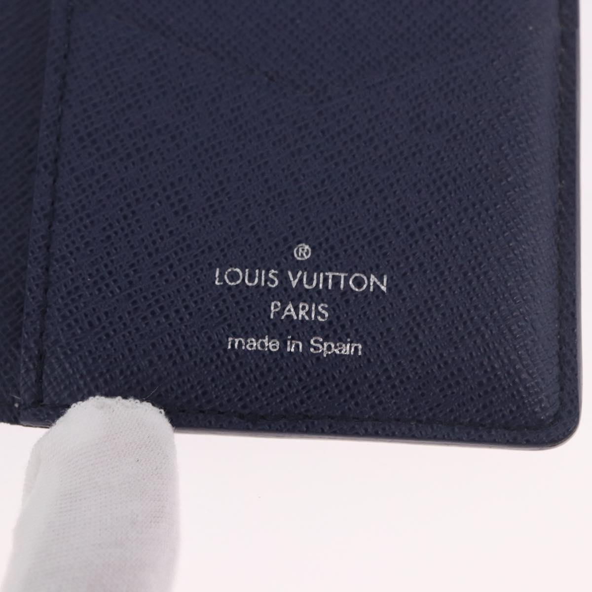 LOUIS VUITTON Monogram watercolor Organizer De Poch Blue M80455 LV Auth 188950M