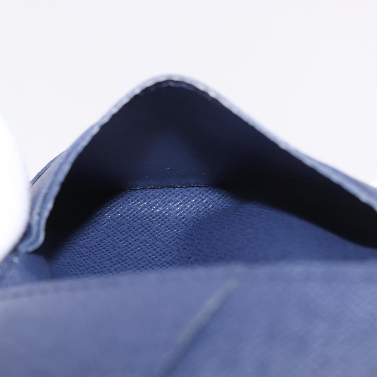 LOUIS VUITTON Monogram watercolor Organizer De Poch Blue M80455 LV Auth 188950M