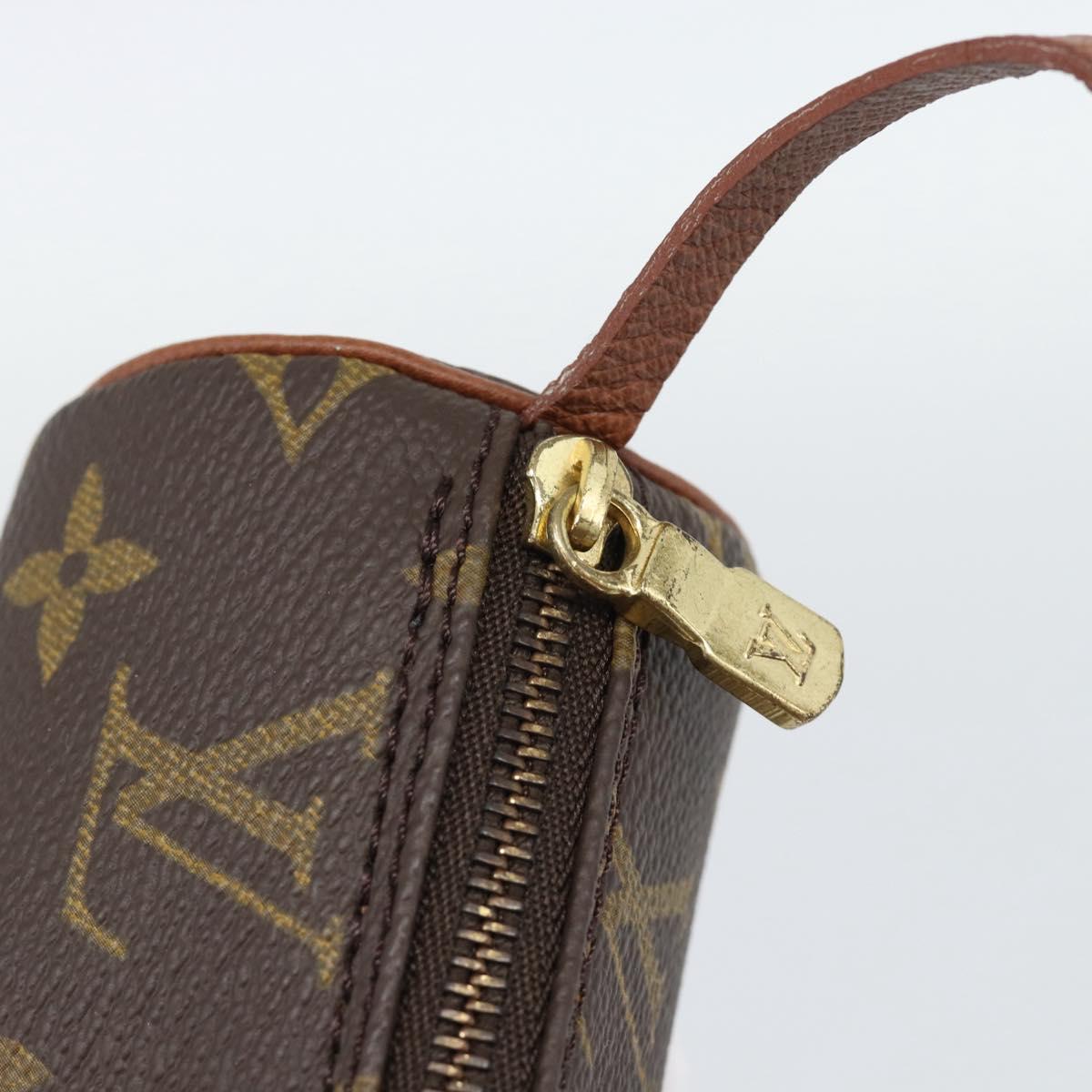 LOUIS VUITTON Monogram Papillon Pouch LV Auth 188951