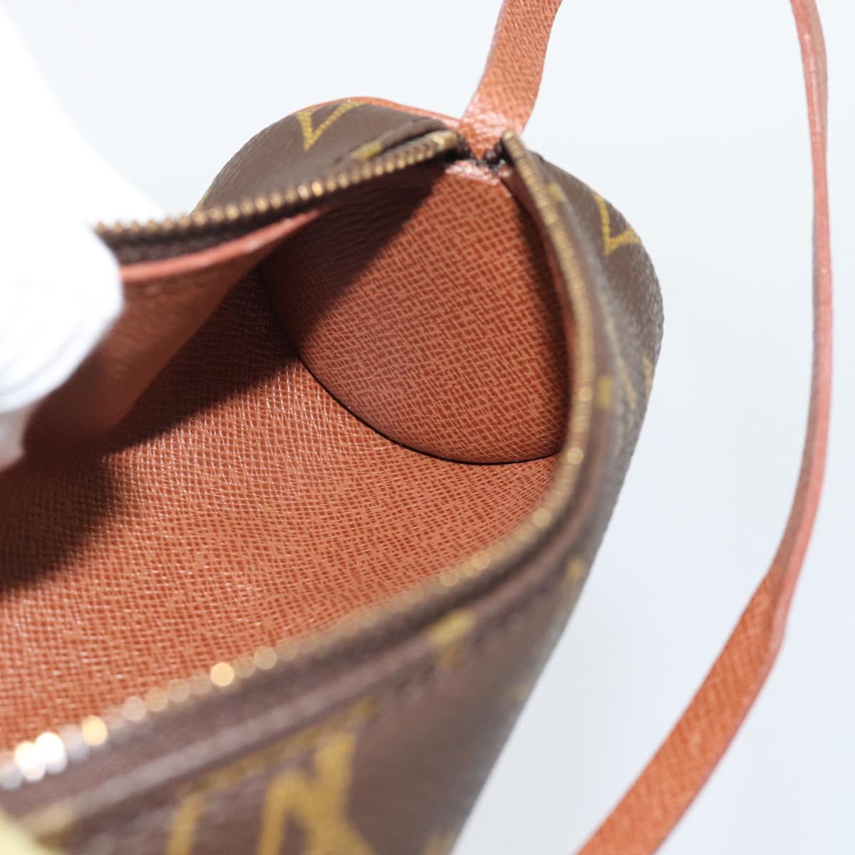 LOUIS VUITTON Monogram Papillon Pouch LV Auth 188951