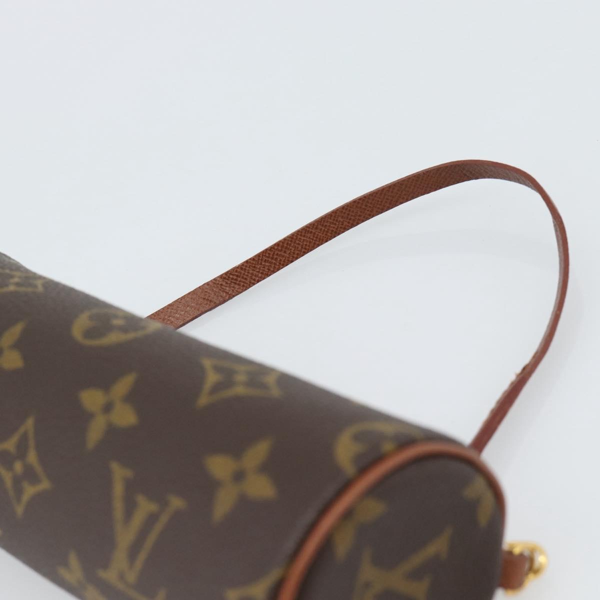 LOUIS VUITTON Monogram Papillon Pouch LV Auth 188951