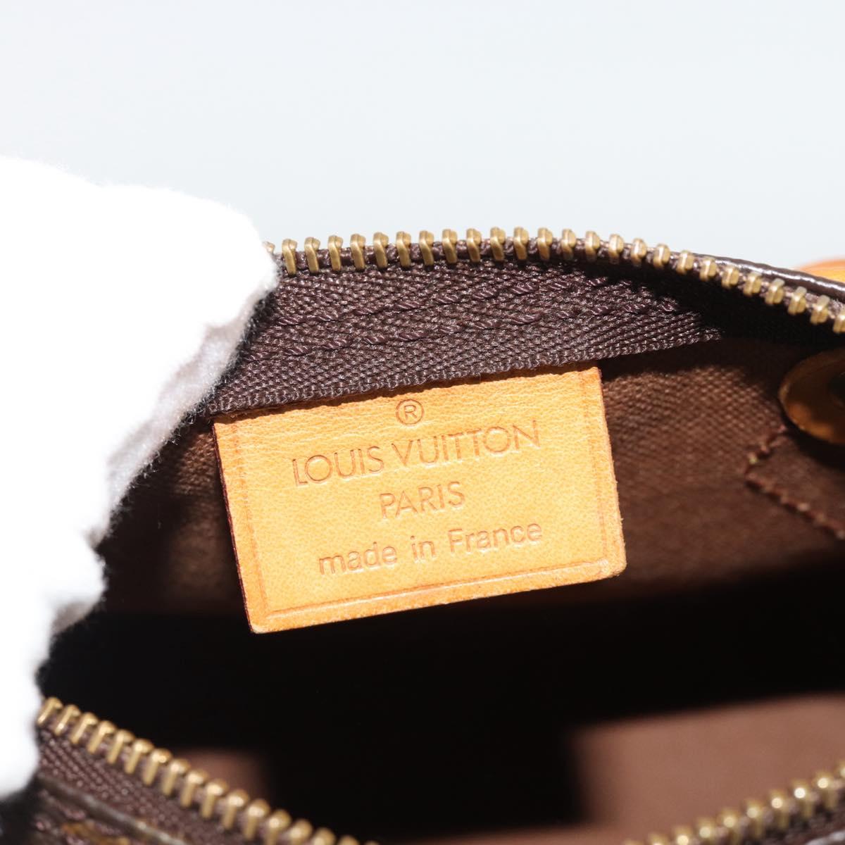 LOUIS VUITTON Monogram Mini Speedy Hand Bag M41534 LV Auth 188952