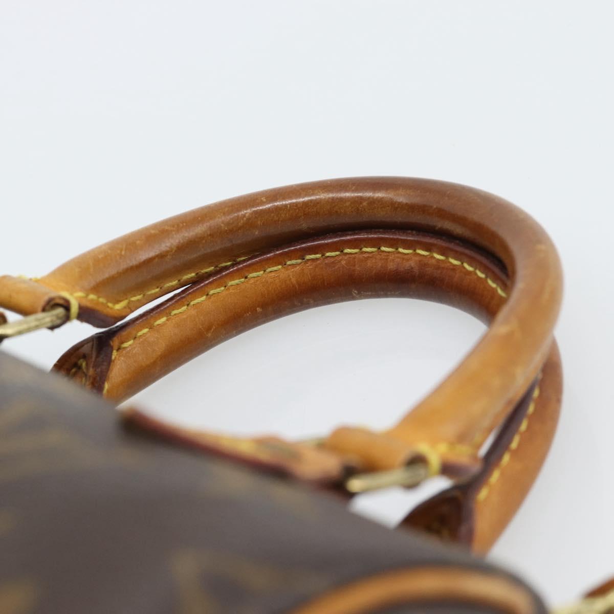 LOUIS VUITTON Monogram Mini Speedy Hand Bag M41534 LV Auth 188952