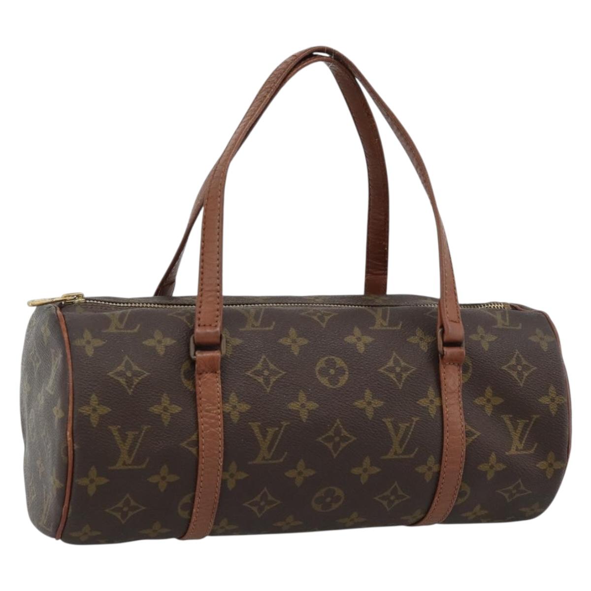 LOUIS VUITTON Monogram Papillon 30 Hand Bag M51385 LV Auth 188962