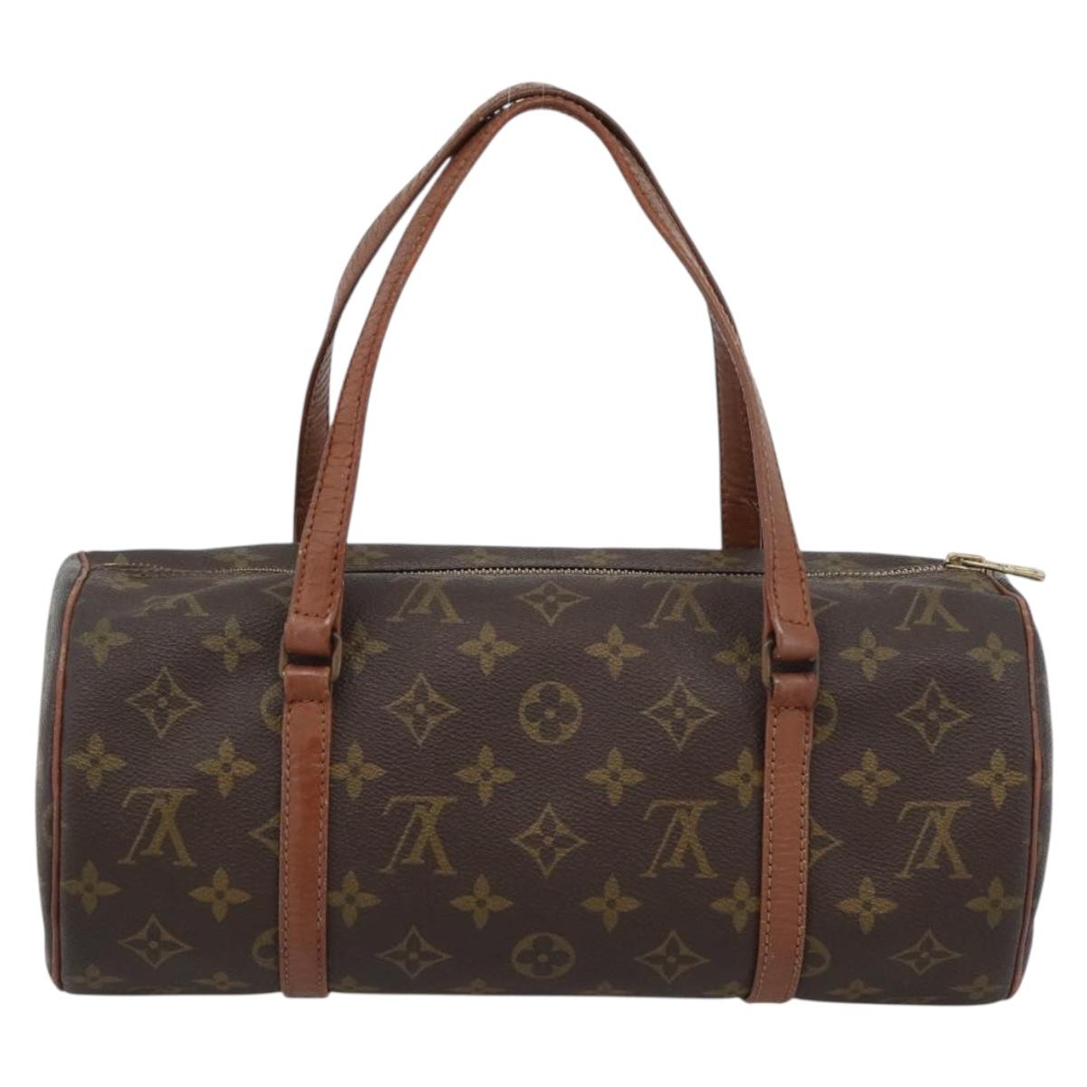 LOUIS VUITTON Monogram Papillon 30 Hand Bag M51385 LV Auth 188962
