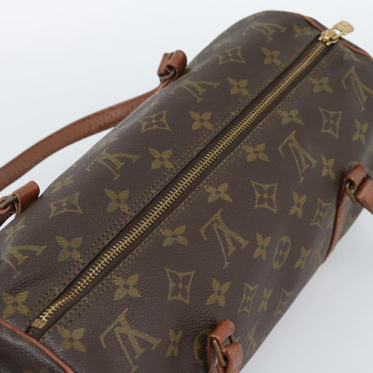 LOUIS VUITTON Monogram Papillon 30 Hand Bag M51385 LV Auth 188962