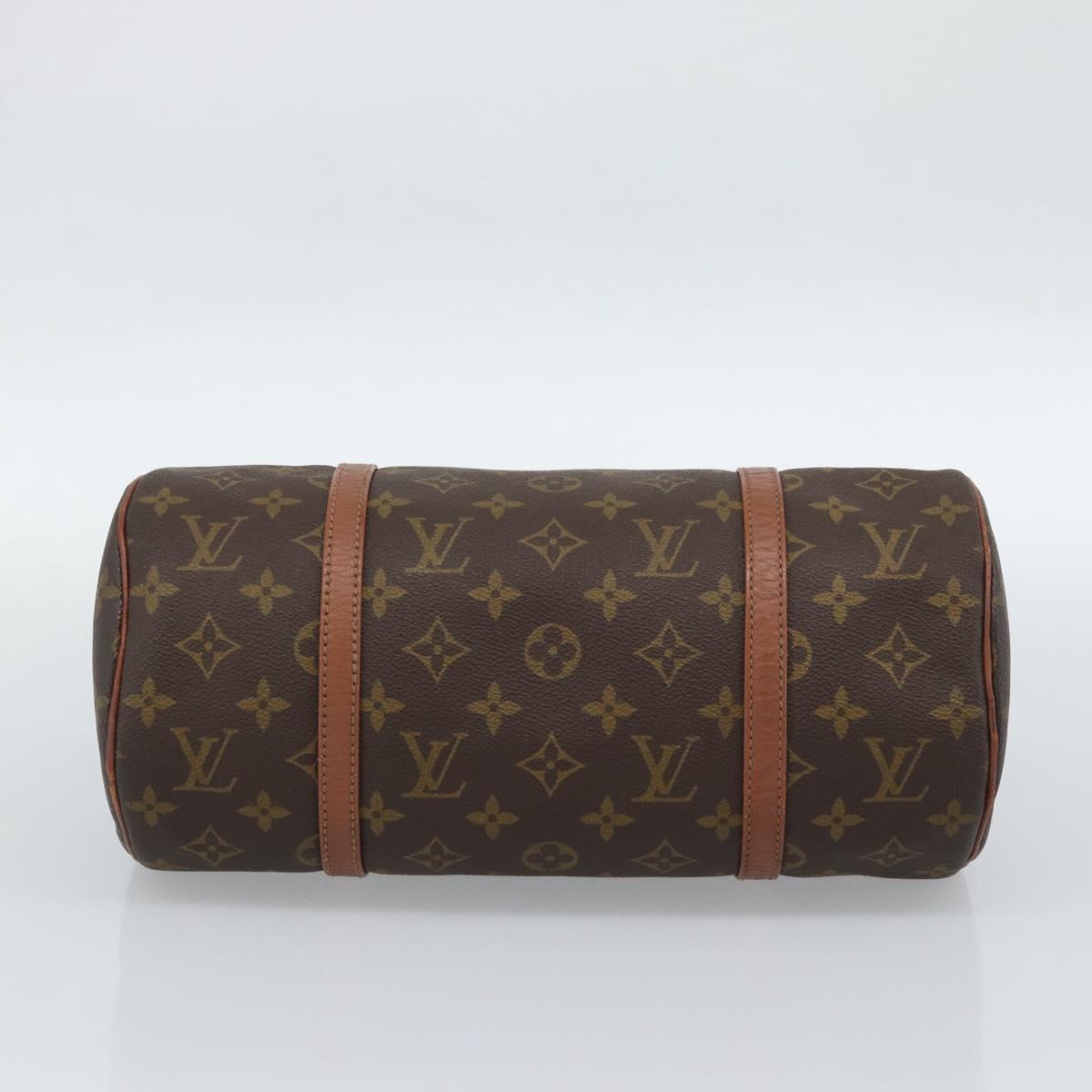 LOUIS VUITTON Monogram Papillon 30 Hand Bag M51385 LV Auth 188962