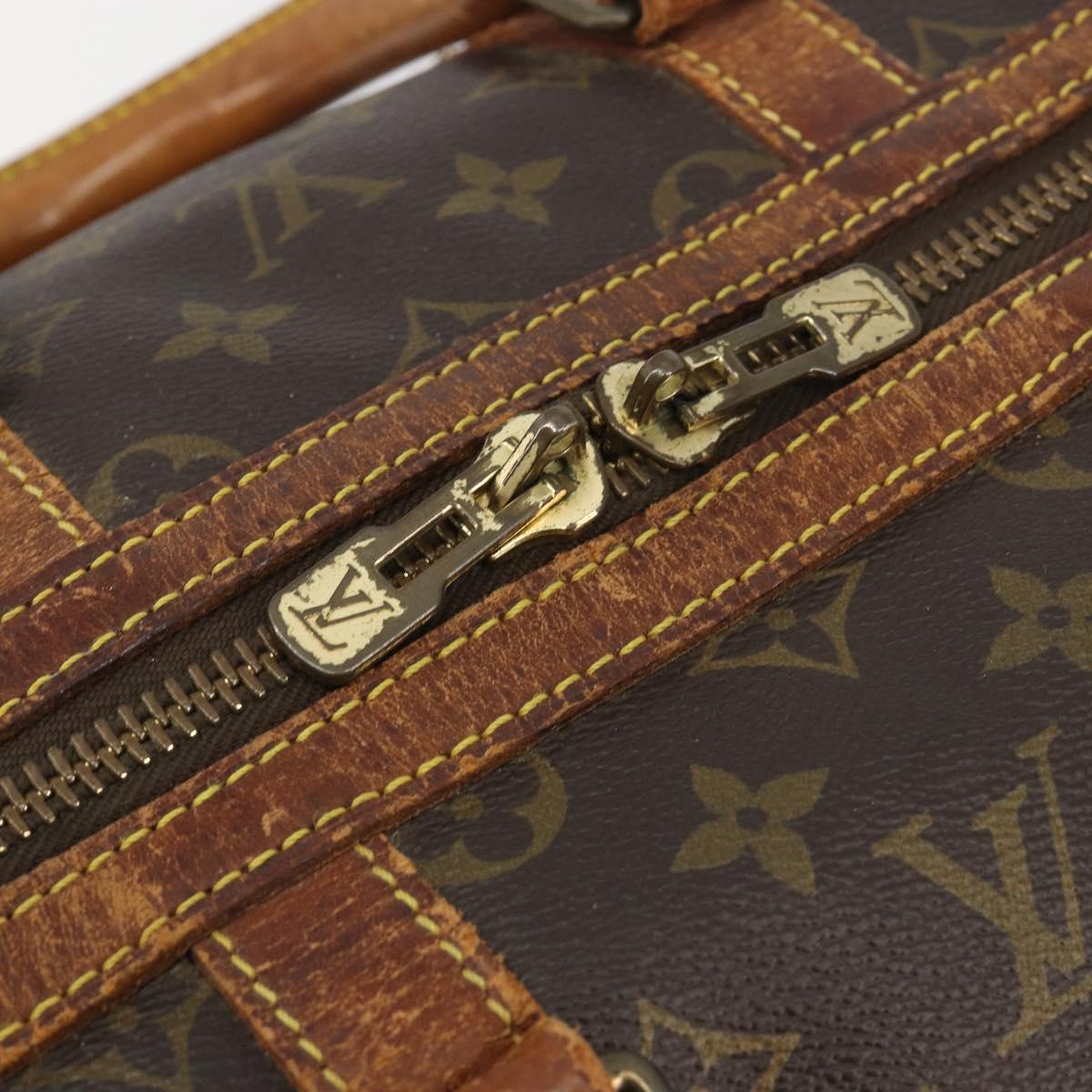 LOUIS VUITTON Monogram Sac Sports Boston Bag M41444 LV Auth 188975