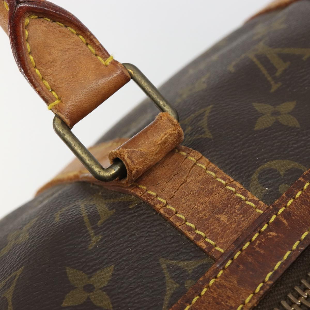 LOUIS VUITTON Monogram Sac Sports Boston Bag M41444 LV Auth 188975
