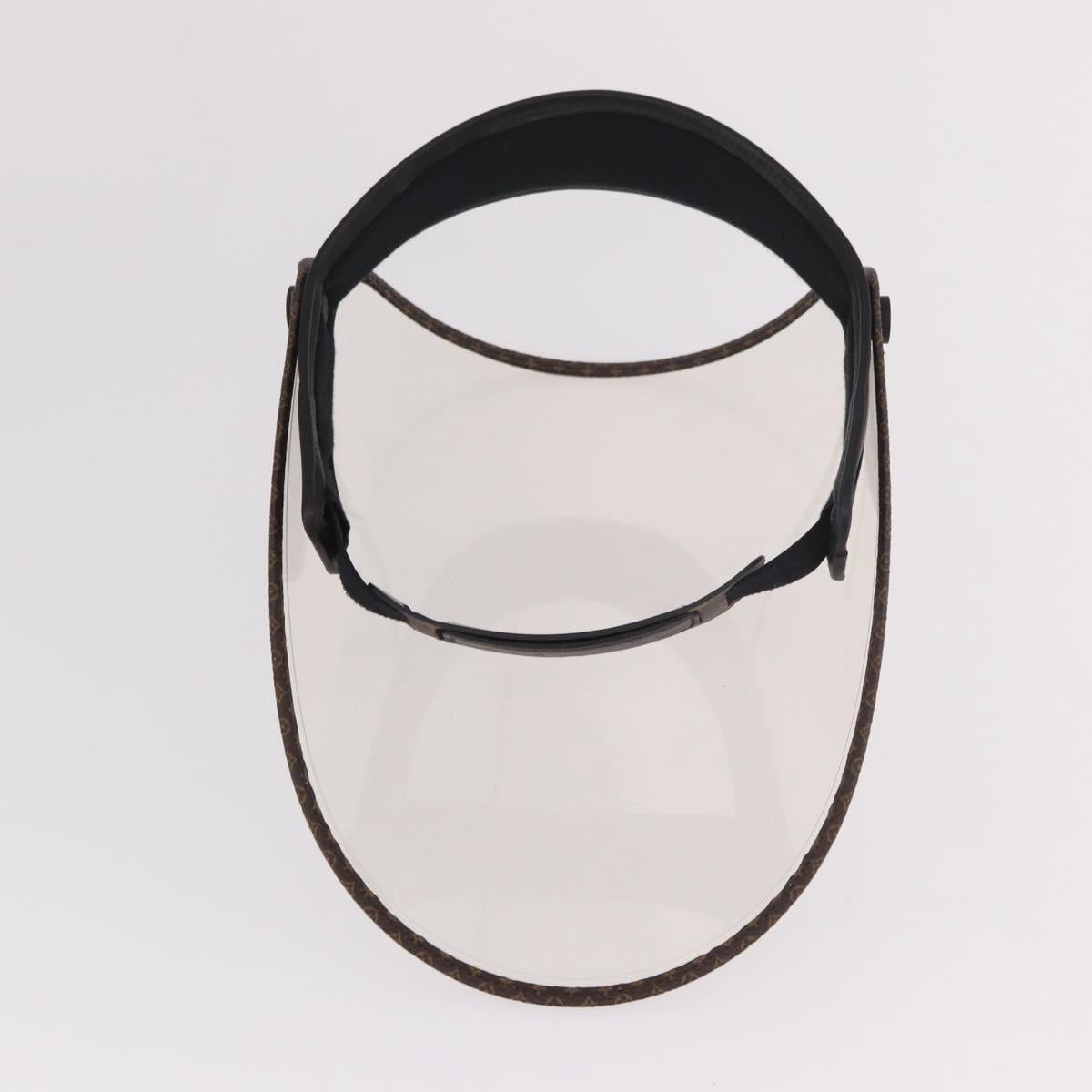 LOUIS VUITTON Monogram Viger LV Shield Sun Visor M76727 LV Auth 188984A