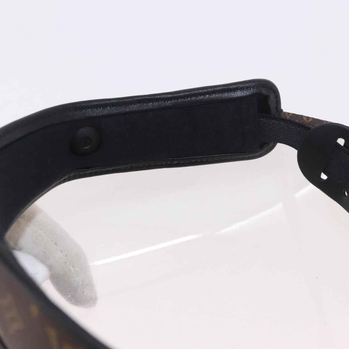 LOUIS VUITTON Monogram Viger LV Shield Sun Visor M76727 LV Auth 188984A