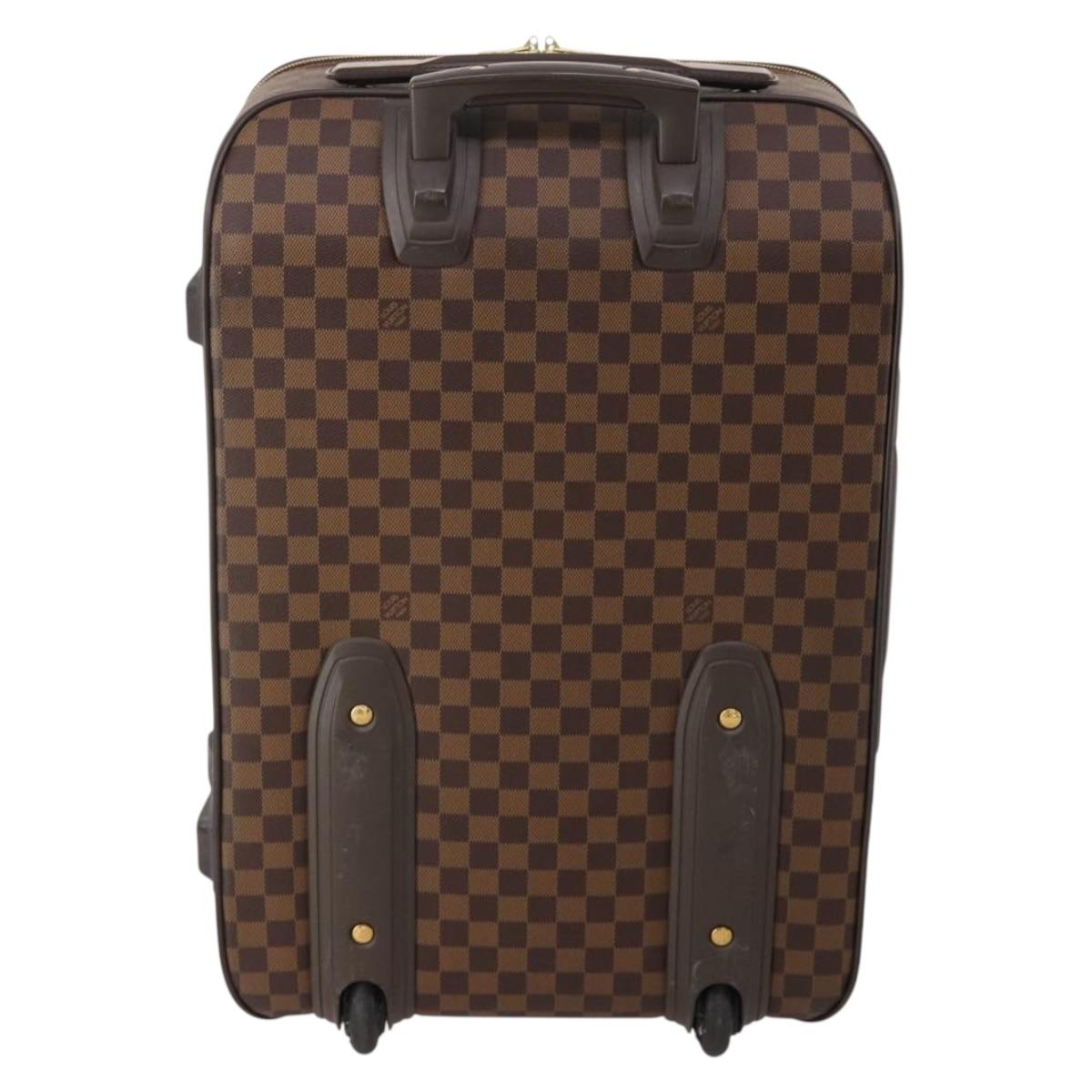 LOUIS VUITTON Damier Ebene Pegas 55 Suitcase N23294 LV Auth 188989