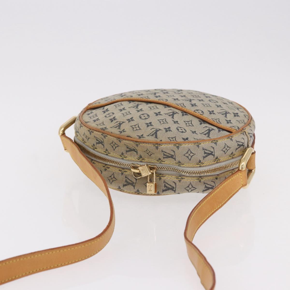 LOUIS VUITTON Monogram Mini Jeanne GM Shoulder Bag Blue M92000 LV Auth 188992