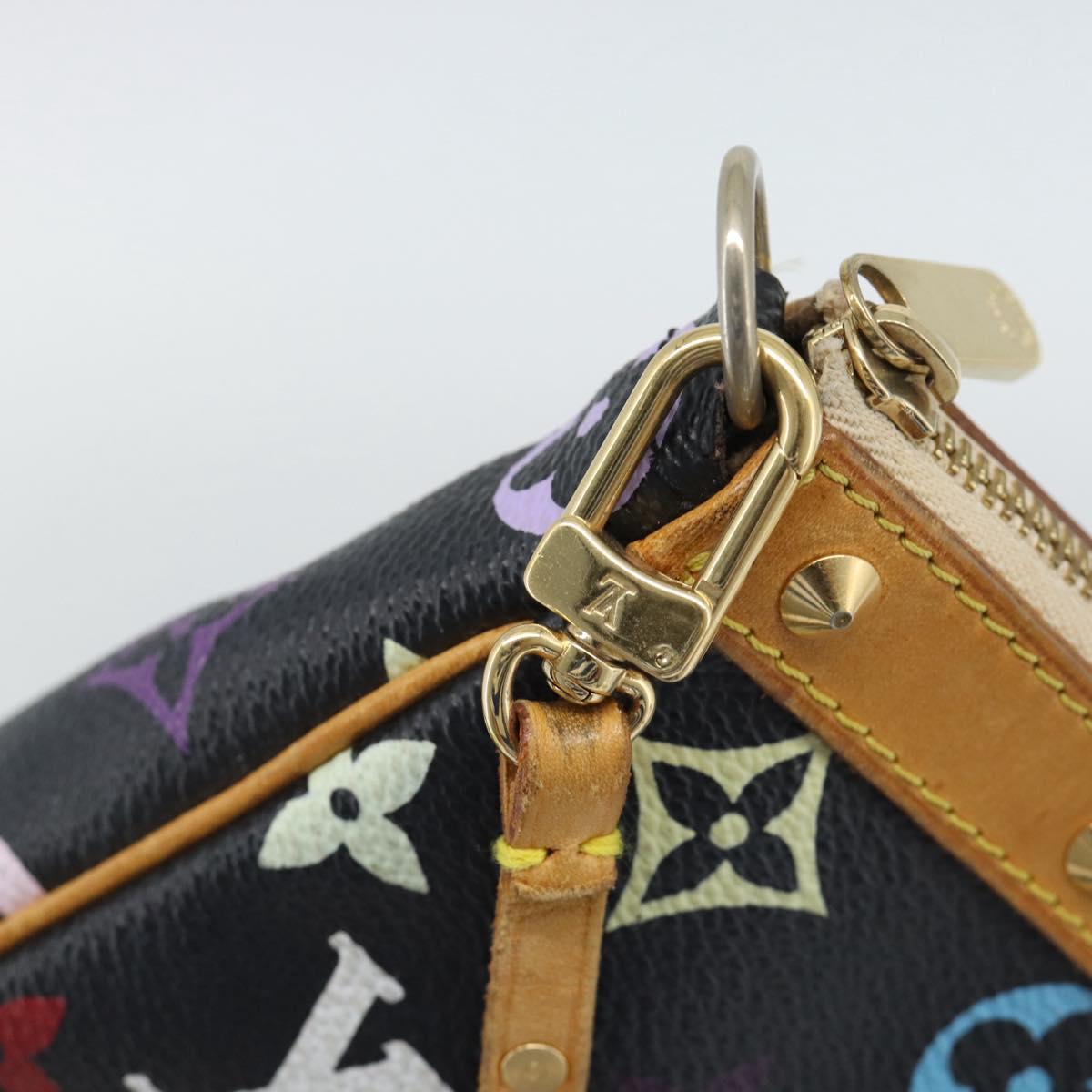 LOUIS VUITTON Monogram Multicolor Pochette Accessoires Pouch M92648 Auth 188994V