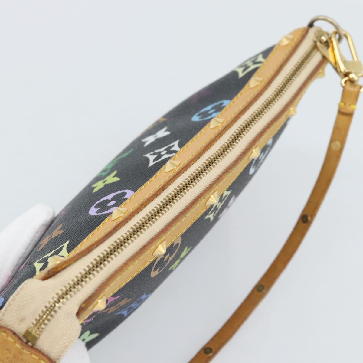 LOUIS VUITTON Monogram Multicolor Pochette Accessoires Pouch M92648 Auth 188994V