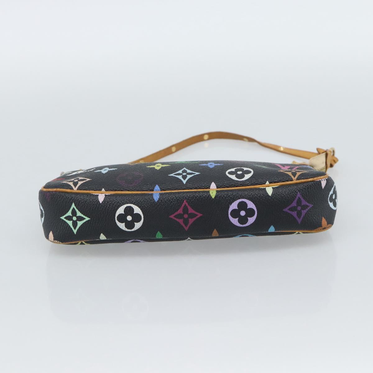 LOUIS VUITTON Monogram Multicolor Pochette Accessoires Pouch M92648 Auth 188994V