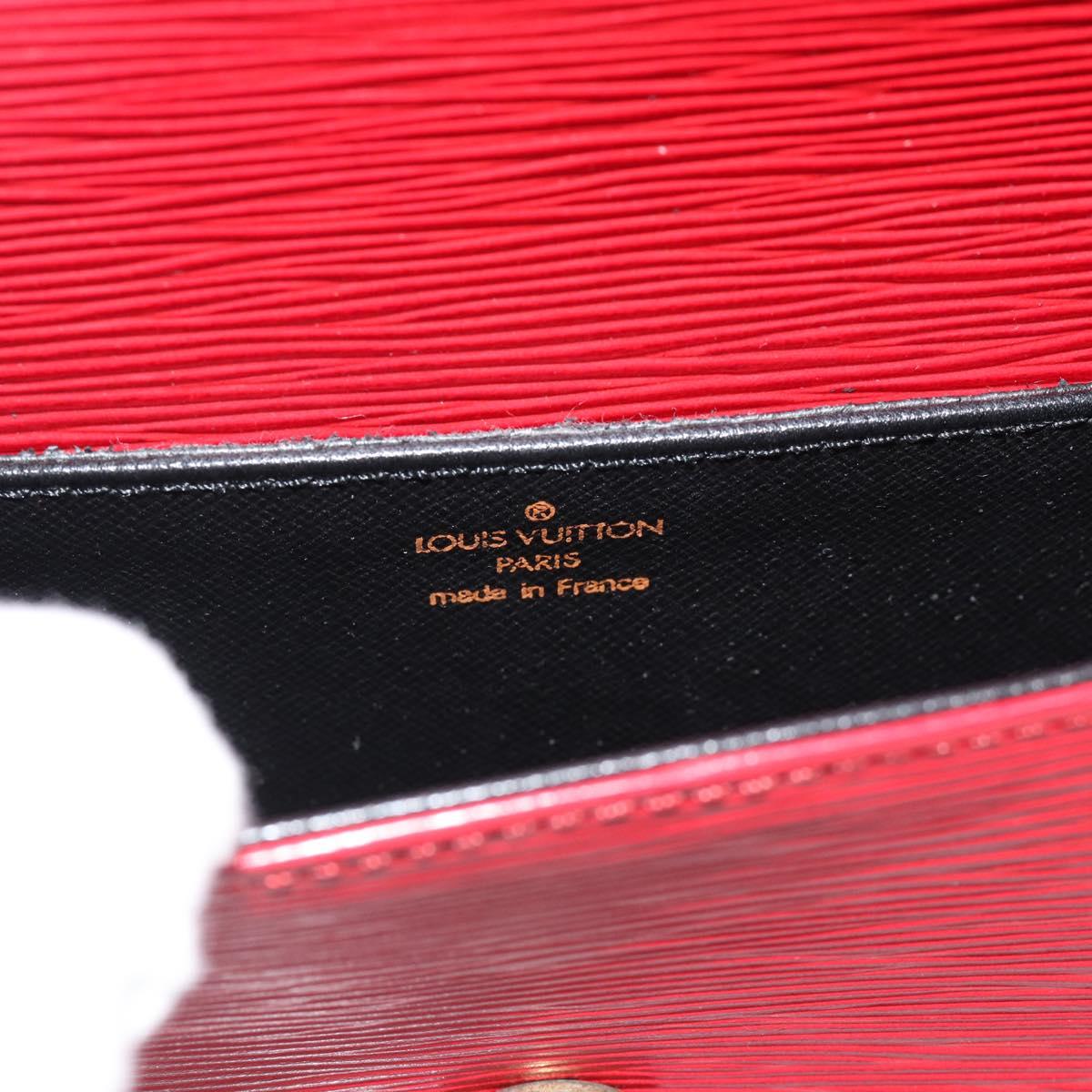 LOUIS VUITTON Epi Saint Cloud PM Shoulder Bag Red M52217 LV Auth 188998A