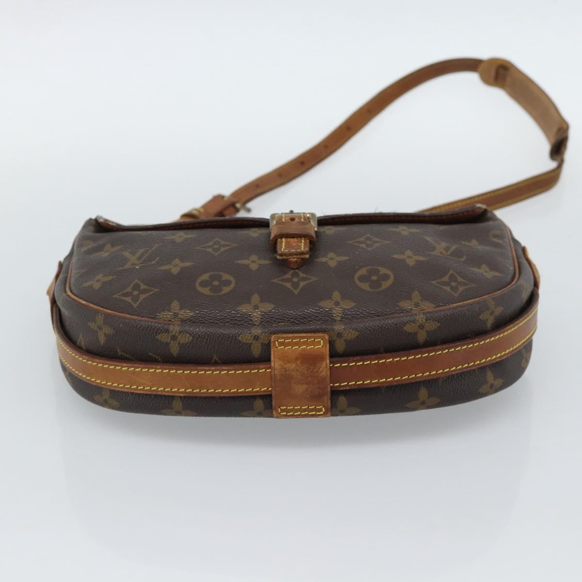 LOUIS VUITTON Monogram Jeune Fille MM Shoulder Bag M51226 LV Auth 189000