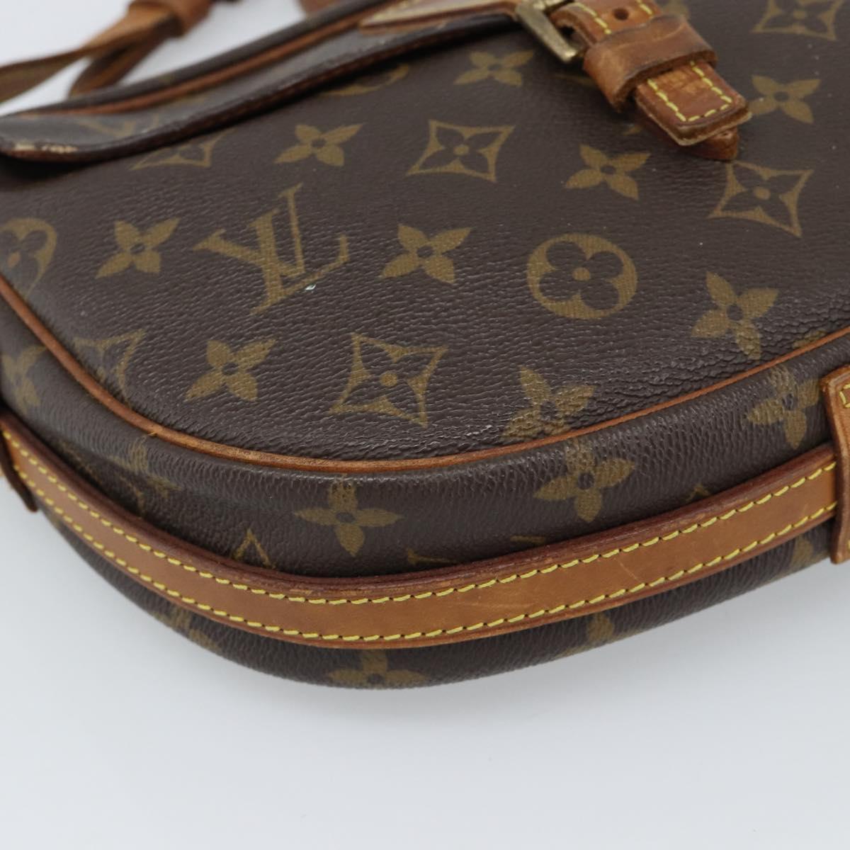 LOUIS VUITTON Monogram Jeune Fille MM Shoulder Bag M51226 LV Auth 189000