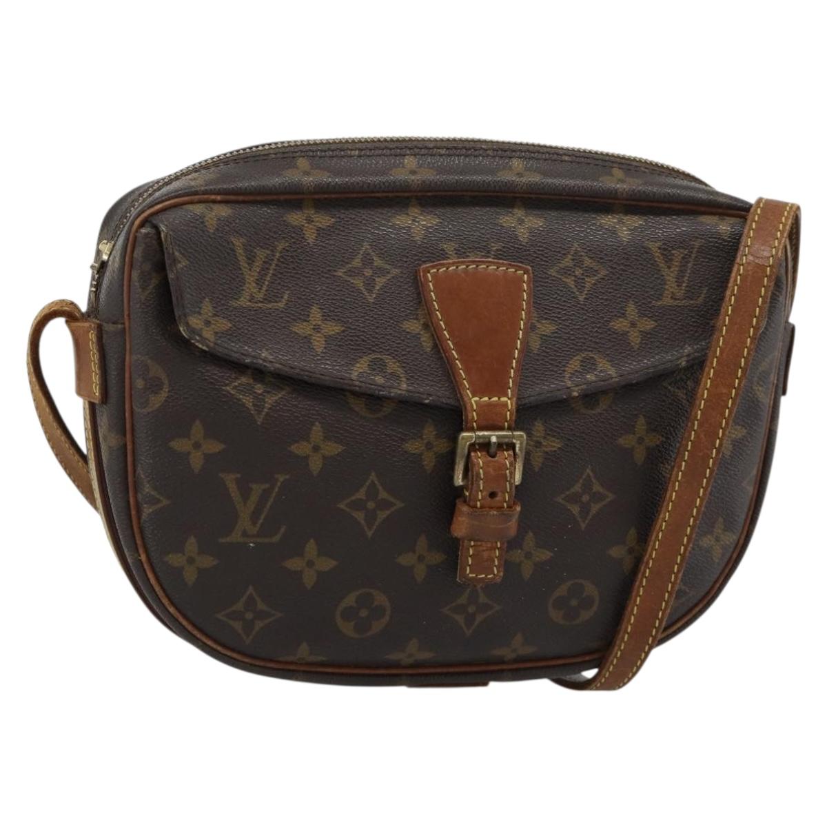 LOUIS VUITTON Monogram Jeune Fille MM Shoulder Bag M51226 LV Auth 189000