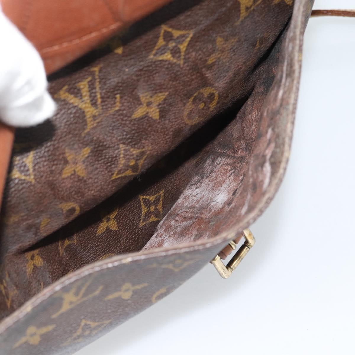LOUIS VUITTON Monogram Jeune Fille MM Shoulder Bag M51226 LV Auth 189000