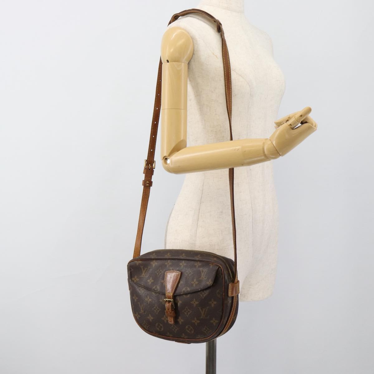 LOUIS VUITTON Monogram Jeune Fille MM Shoulder Bag M51226 LV Auth 189000