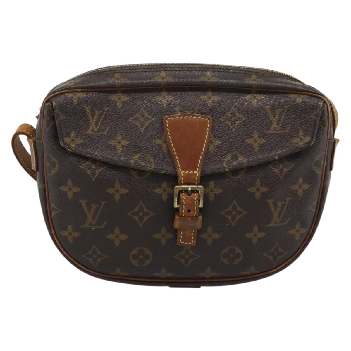 LOUIS VUITTON Monogram Jeune Fille MM Shoulder Bag M51226 LV Auth 189000