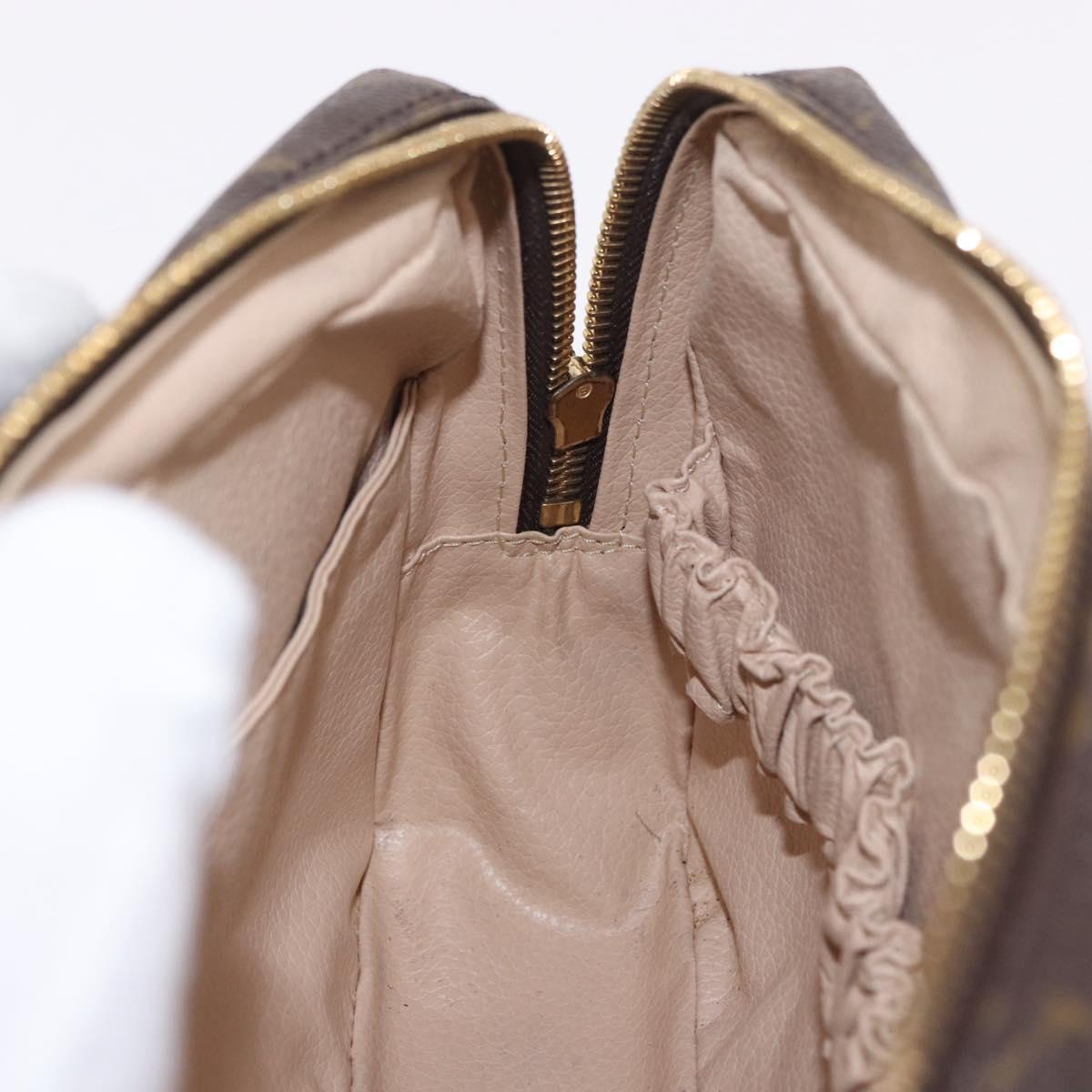 LOUIS VUITTON Monogram Trousse Toilette 23 Clutch Bag M47524 LV Auth 189004A