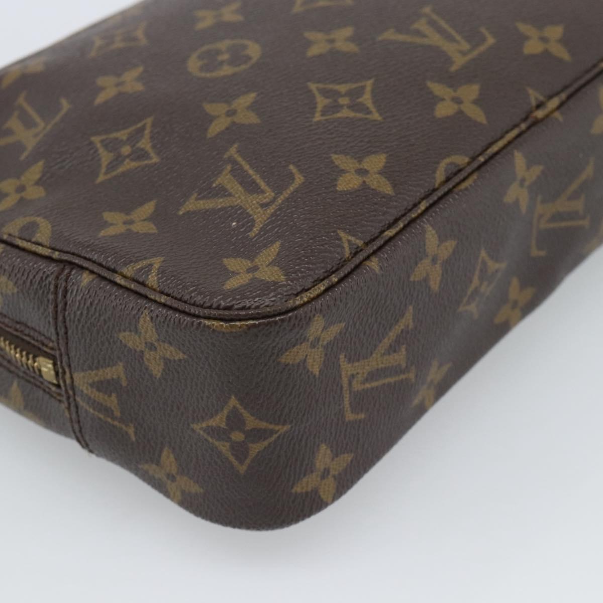 LOUIS VUITTON Monogram Trousse Toilette 23 Clutch Bag M47524 LV Auth 189008A