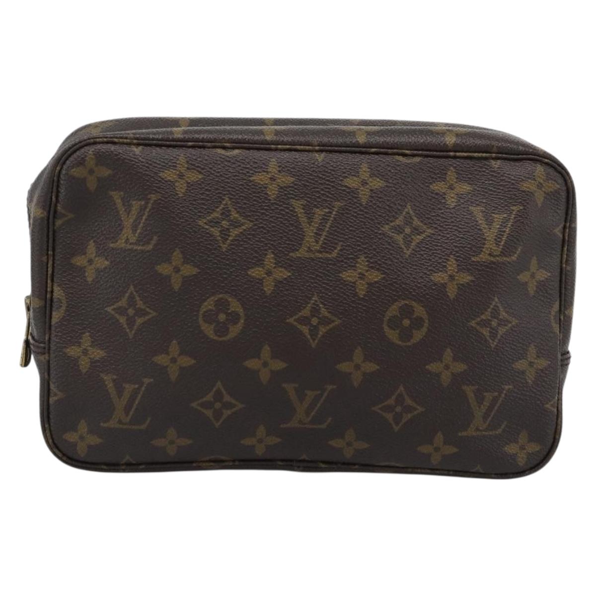 LOUIS VUITTON Monogram Trousse Toilette 23 Clutch Bag M47524 LV Auth 189008A