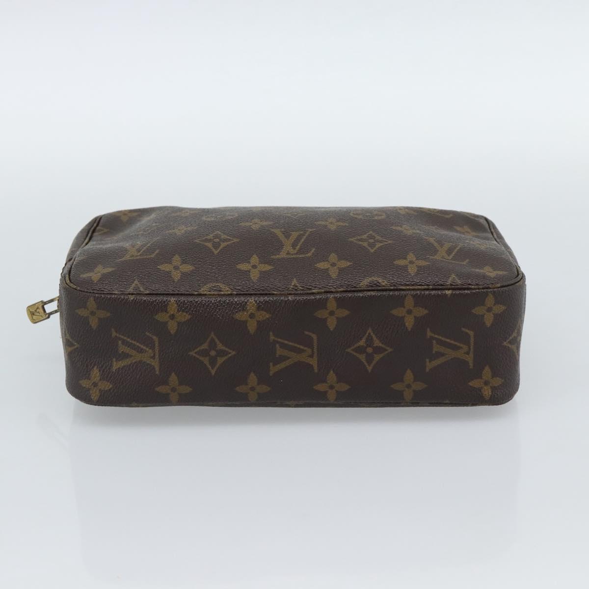LOUIS VUITTON Monogram Trousse Toilette 23 Clutch Bag M47524 LV Auth 189008A