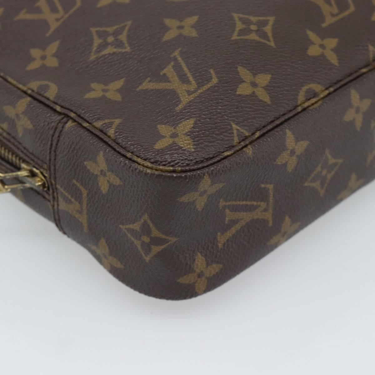 LOUIS VUITTON Monogram Trousse Toilette 23 Clutch Bag M47524 LV Auth 189008A